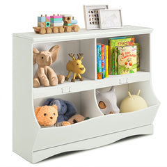 Kids Storage Unit Baby Toy Organizer Children Bookshelf Bookcase