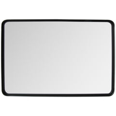Rectangular Wall Mount Bathroom Mirror with Solid Steel Frame