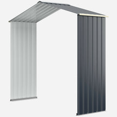 Outdoor Storage Shed Extension Kit for 7/9.1/11.2 Feet Shed Width