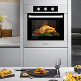 24 Inch Single Wall Oven 2.47Cu.ft with 5 Cooking Modes