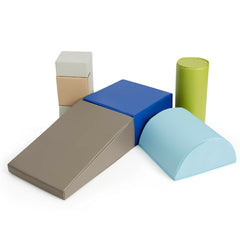 6 Piece Climb Crawl Play Set for Kids Toddler Indoor