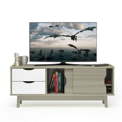 TV Console Cabinet with Drawers and Sliding Doors for TVs Up to 60 Inch