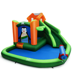 Inflatable Slide Bouncer Water Park Bounce House Without Blower