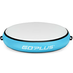 40 Inch Inflatable Round Gymnastic Mat with Electric Pump