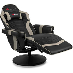 Ergonomic High Back Massage Gaming Chair Gaming Recliner with Pillow
