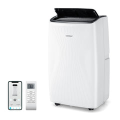 12000/14000 BTU Portable Air Conditioner with Heat and Smart WiFi
