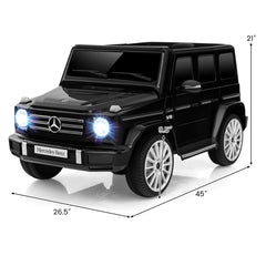 12V Battery Powered Mercedes-Benz G500 Kids Ride-on Car