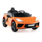 12V Electric Kids Ride On Car Licensed Chevrolet Corvette C8 with Remote Control Ages 3+ Years Old