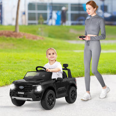 12V Electric Kids Ride on Car Licensed Ford Ranger with Remote Control and Music