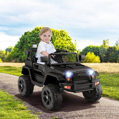 12V Kids Ride On Truck with Remote Control and Headlights