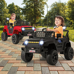 12V Kids Ride on Truck Car with Parental Remote and Music Player