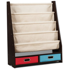 Kids Book and Toys Organizer Shelves