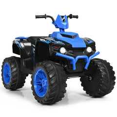12V Kids Ride on ATV with LED Lights and Treaded Tires and LED lights