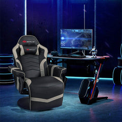 Ergonomic High Back Massage Gaming Chair Gaming Recliner with Pillow