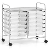 12 Drawers Rolling Storage Cart for Home and Office