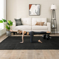 12 Pieces Flooring Mats Interlocking EVA Foam Exercise Mats with Anti-slip Surface