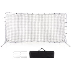 12 x 6 Feet Soccer Rebounder Net with All Weather Net