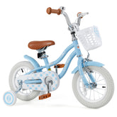 12/14/16/18 Inch Kids Bike with Adjustable Handlebar and Seat for 3-8 Year Old