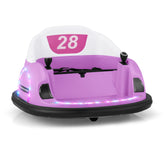 12V 360° Ride on Bumper Car for Toddlers with Remote Control