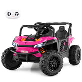 12V Kids Ride on Truck Off-Road UTV with Parental Remote and Lights