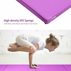 8 x 4 Feet Folding Gymnastics Tumbling Mat