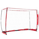 6/8/12 Feet Durable Bow Style Soccer Goal Net with Bag