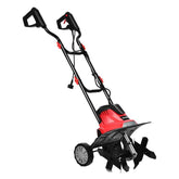 14/17 Inch 10 Amp Corded Electric Tiller and Cultivator with 9-Inch Tilling Depth