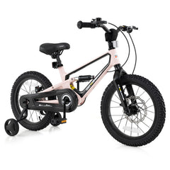 16 Inch Kids Bike Lightweight with Detachable Training Wheels for Aged 4 to 7