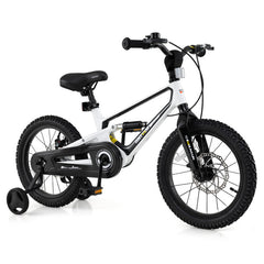 16 Inch Kids Bike Magnesium Alloy Bicycle Adjustable for Aged 4 to 7