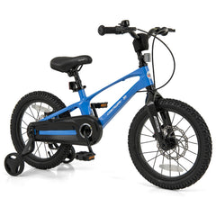 16 Inch Kids Bike Magnesium Alloy Training Bicycle Adjustable for Kids Aged 4 to 7