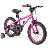 14/16/18 Inch Kids Bike for 3-8 Years Old Adjustable with Removable Training Wheels