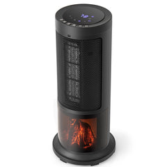 17 Inch 1500W Portable Tower Space Heater with 135° Oscillation
