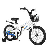 18 Inch Kids Bike with Kickstand and Coaster Brake for 4-8 Years Old