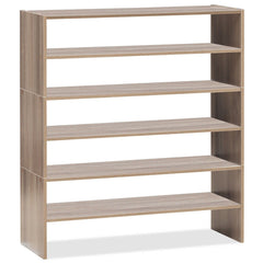 3-in-1 Wood Shoe Rack Ideal for Entryway and Hallway