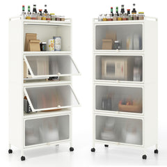 5-Tier Kitchen Baker's Rack with Flip-up PC Doors