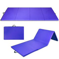 4 x10 Feet Gymnastics Mat with Carrying Handles