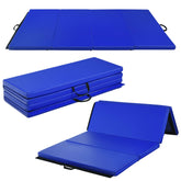 Gymnastics PU Mat Thick Folding Panel Gym Fitness Exercise