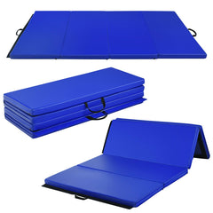 Gymnastics PU Mat Thick Folding Panel Gym Fitness Exercise