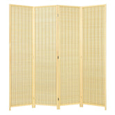 6 ft 4 Panel Portable Folding Room Divider Screen