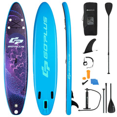 Inflatable Stand Up Paddle Board Surfboard with Bag Aluminum Paddle Pump