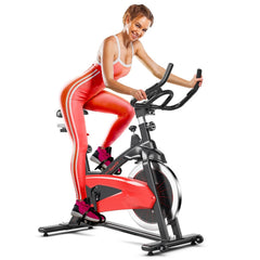 Magnetic Exercise Bike Fitness Cycling Bike with 35Lbs Flywheel for Home and Gym