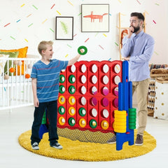 4-to-Score Giant Game Set with Net Storage