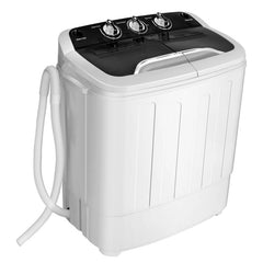 13 lbs Portable Compact Mini Twin Tub Washing Machine