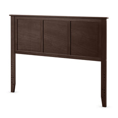 Full Size Wood Headboard with Pre-drilled Holes and Height Adjustment