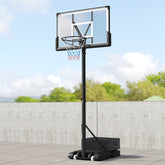 Portable Basketball Hoop Outdoor Basketball Goal System Adjustable for Kids Teens Adults