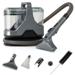 600W Upholstery Cleaner Machine with 15Kpa Powerful Suction and Versatile Attachments