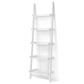 5-Tier Ladder Shelf with Open Shelves for Living Room Home Office