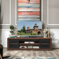 TV Stand Entertainment Center for TV's up to 65 Inch with Adjustable Shelves
