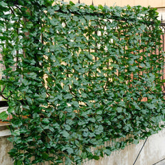 Faux Ivy Leaf Decorative Privacy Fence