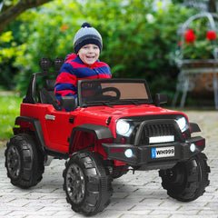 12V Kids Ride On Car with Remote Control and Double Magnetic Door
